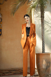 Autumn Spice Structured Suit